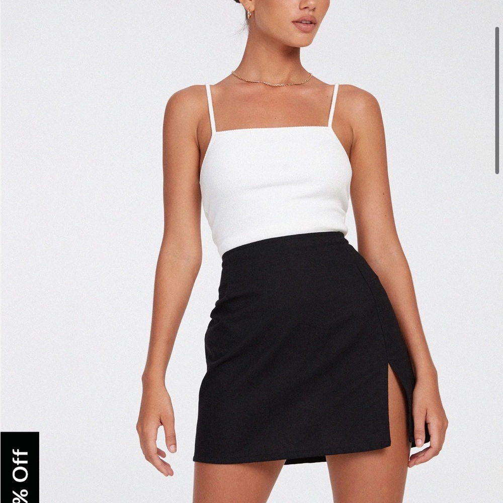 COPY - Motel Rocks SHENY MINI SKIRT IN BLACK_NWT - Picture 5 of 7